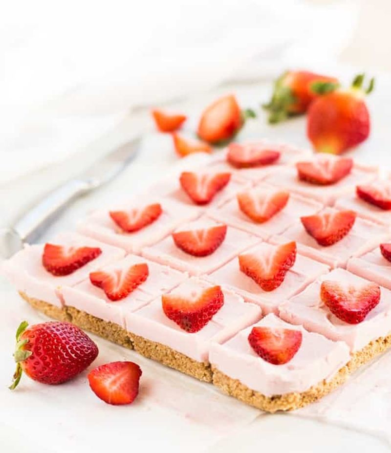 Strawberry Cheesecake Bars