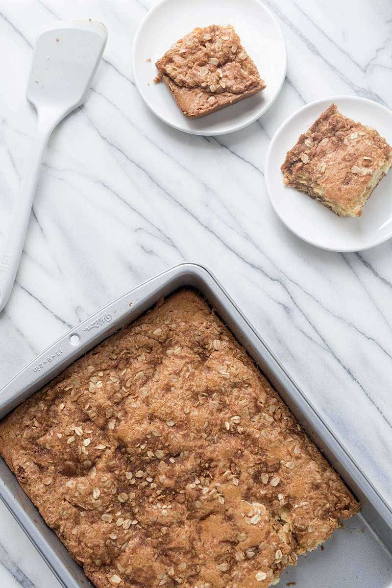 Cinnamon Swirl Coffee Cake Sheet
