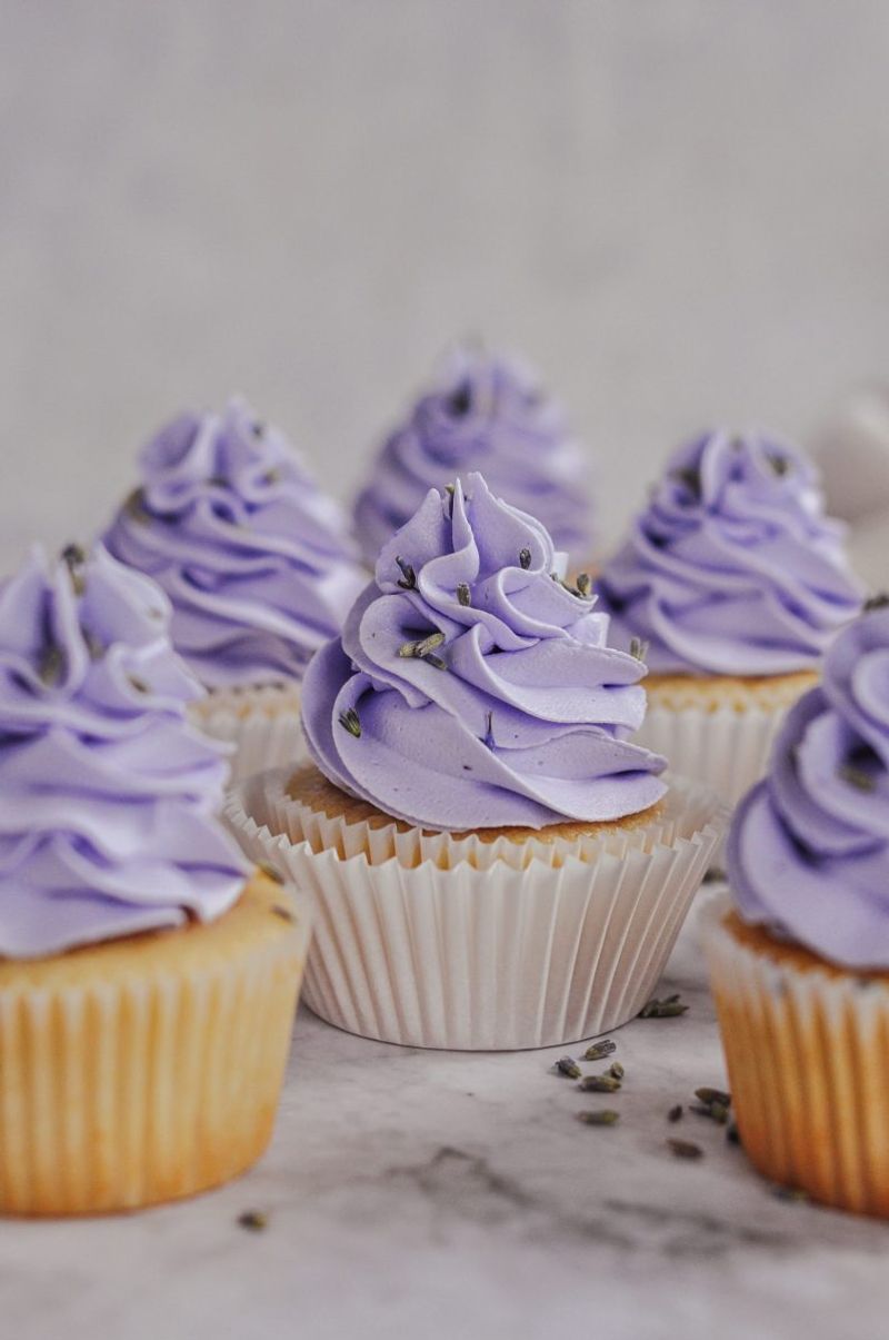 Lemon Lavender Cupcakes