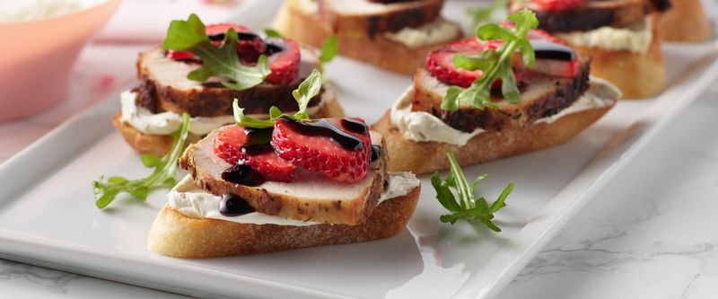Strawberry Bacon Jam Sliders