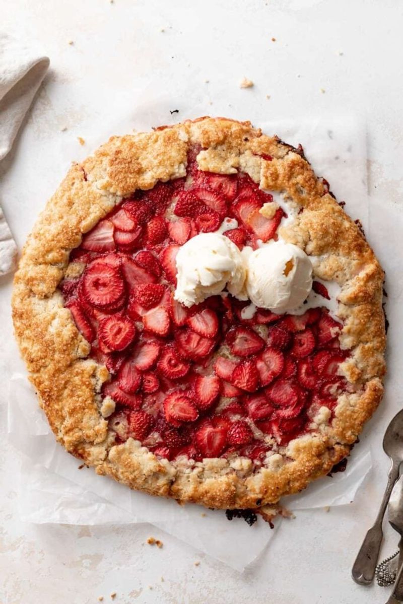 Strawberry Galette