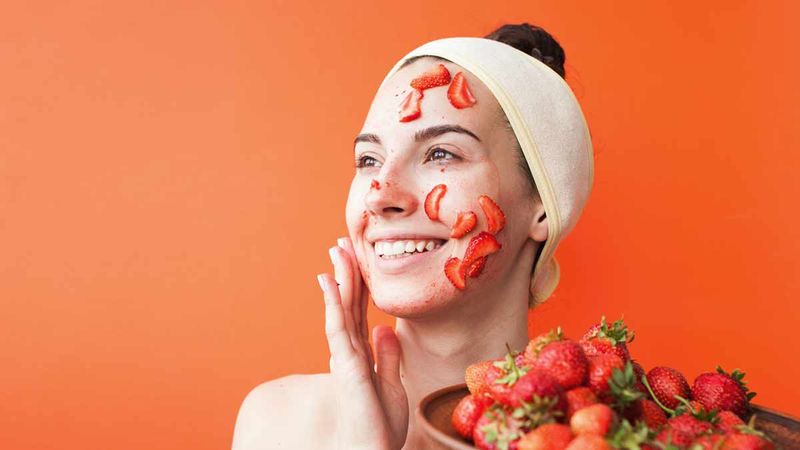 Confidence Booster: Strawberry Face Mask