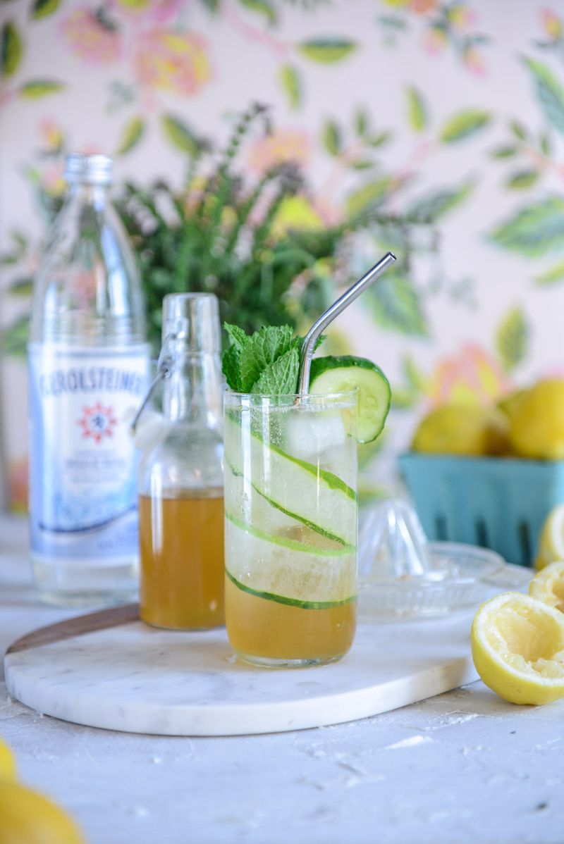 Sparkling Lemonade Jars