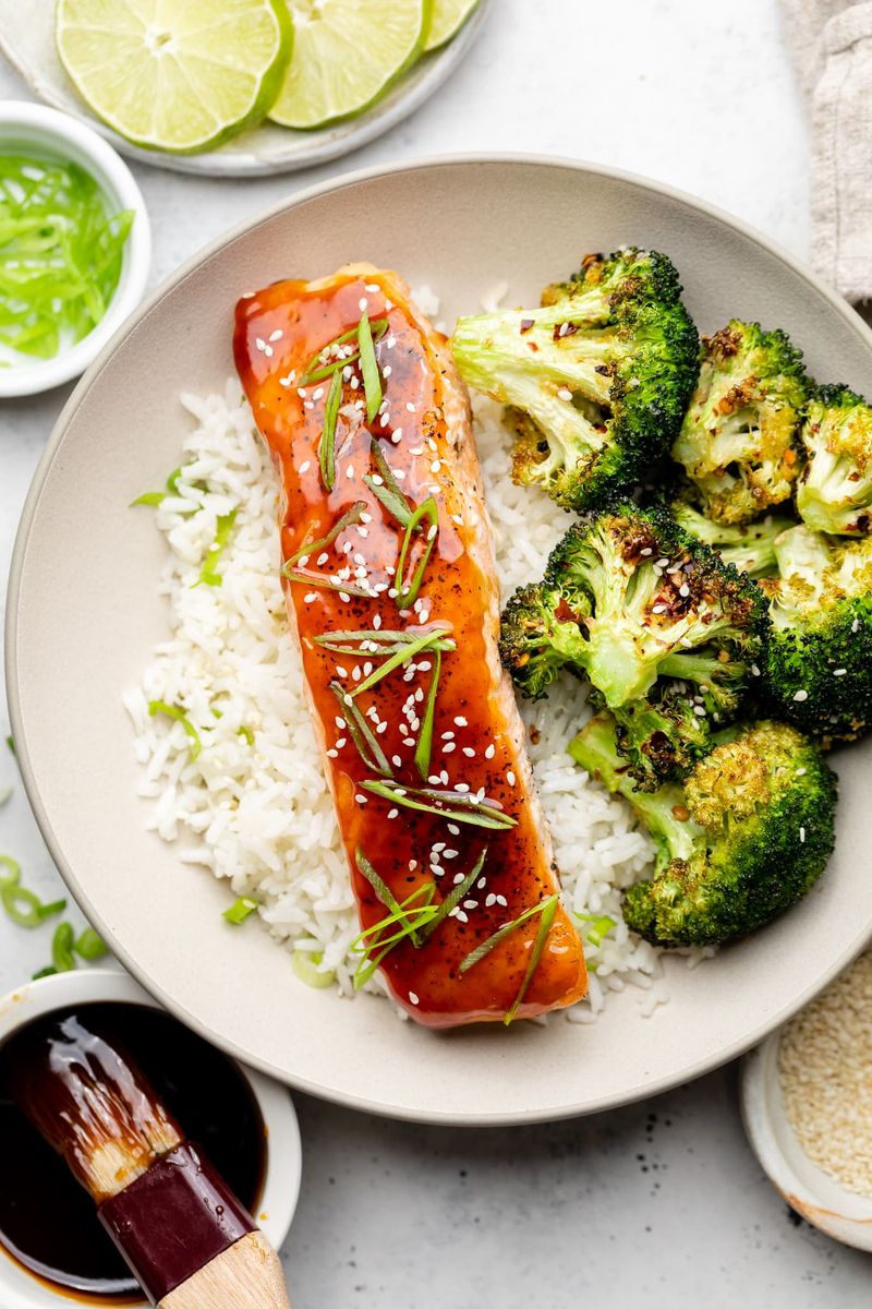 Maple Glazed Salmon