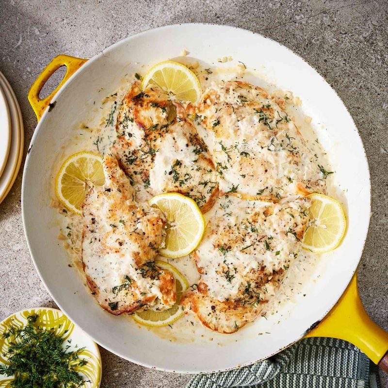 Lemony Greek Yogurt Chicken