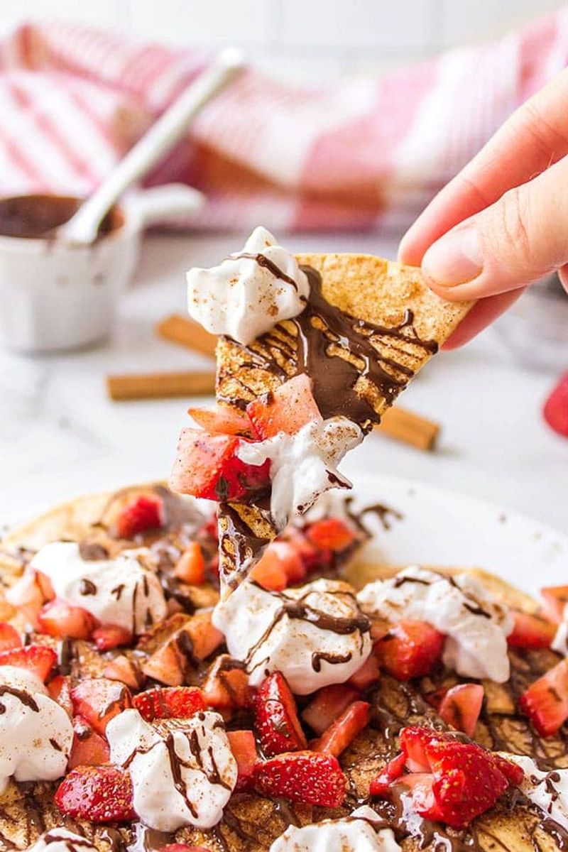 Dessert Nachos Bar