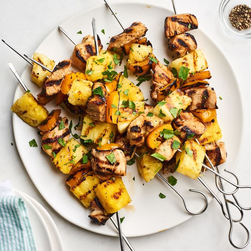 Pineapple Chicken Skewers