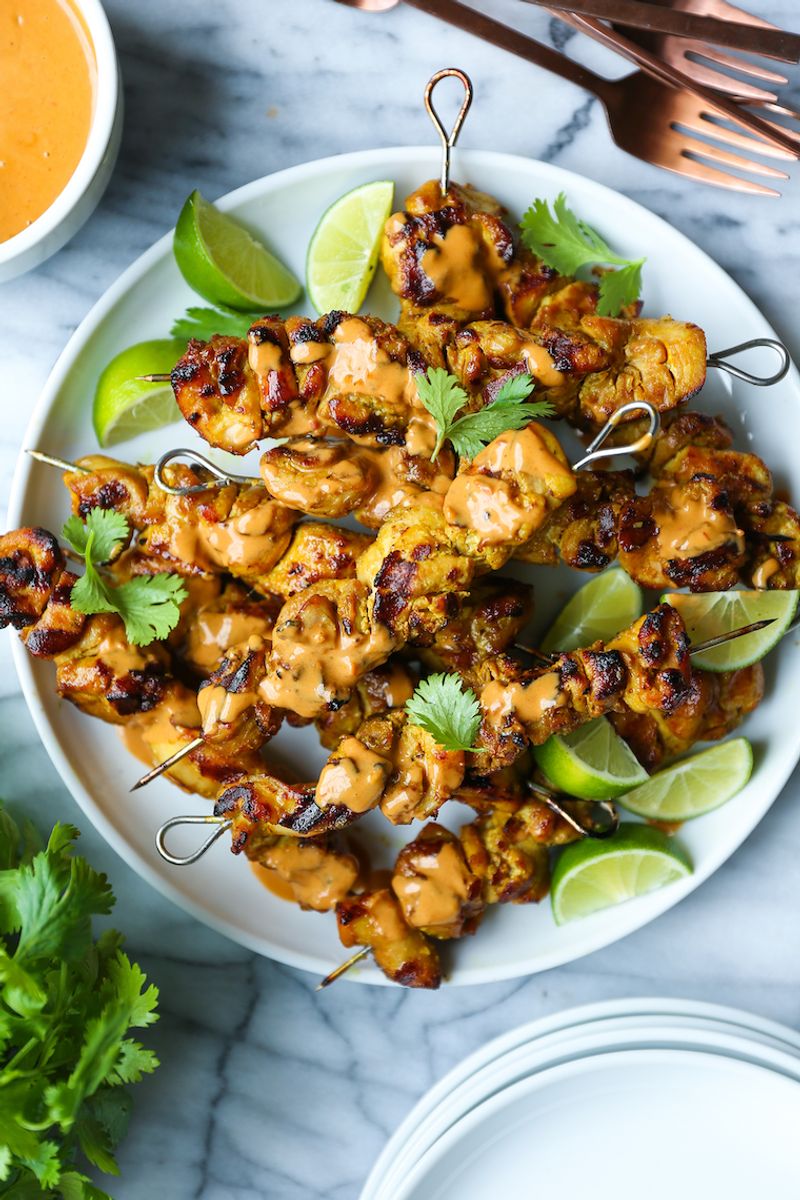 Chicken Satay Skewers