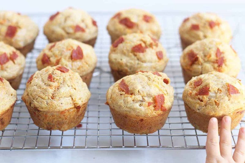 Personalized Pizza Muffins