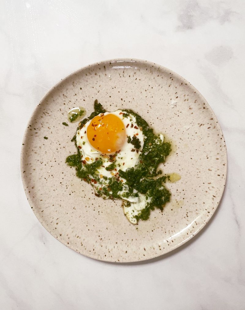 Success #4: Pesto Eggs