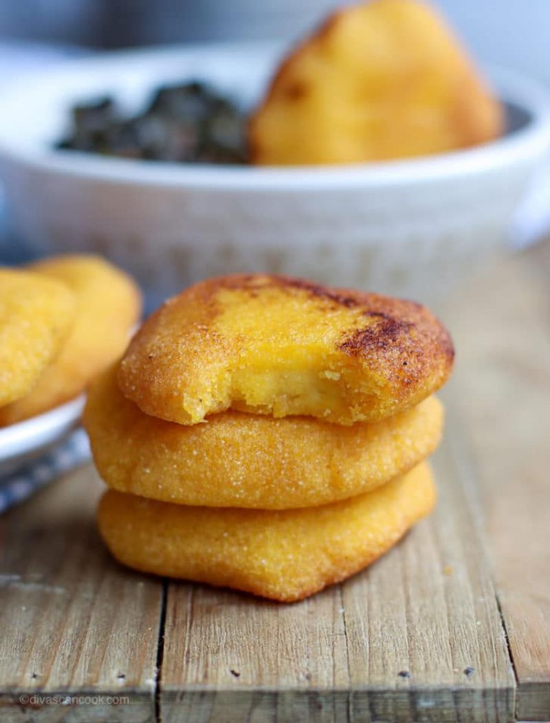 Hot Water Cornbread
