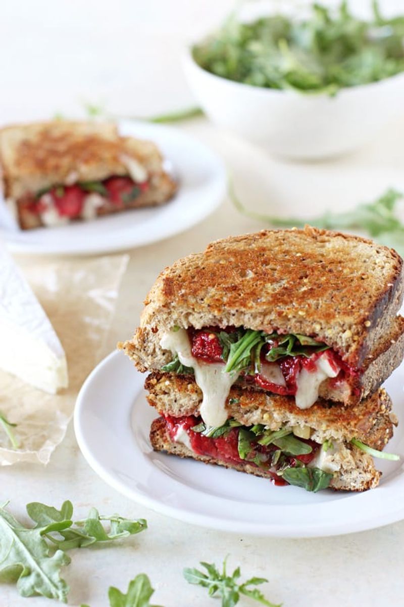 Midlife Crisis Cure: Strawberry Balsamic Grilled Cheese