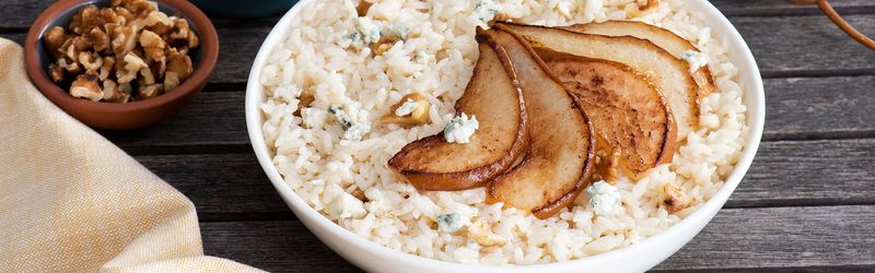 Blue Cheese And Pear Risotto