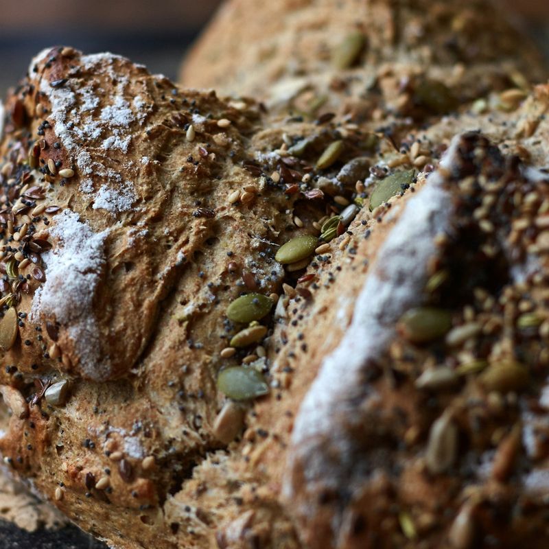 Seeded Rye Protein Bread