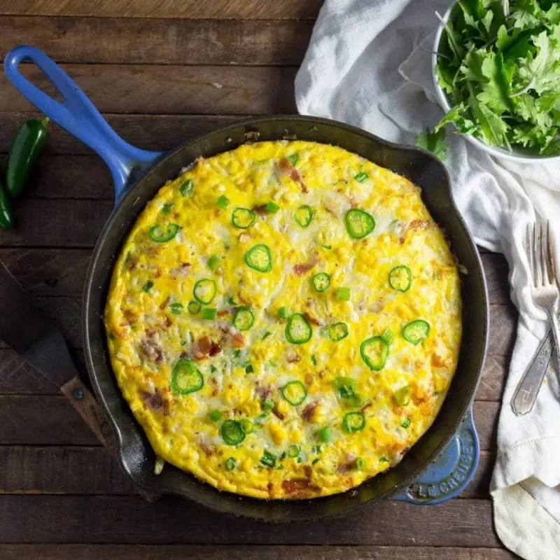 Savory Corn Frittata