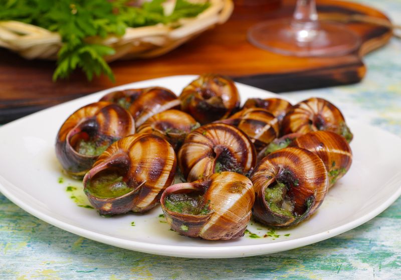Classic Escargot A La Bourguignonne