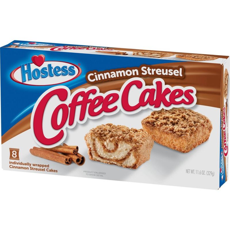 Cinnamon Streusel Coffee Cakes