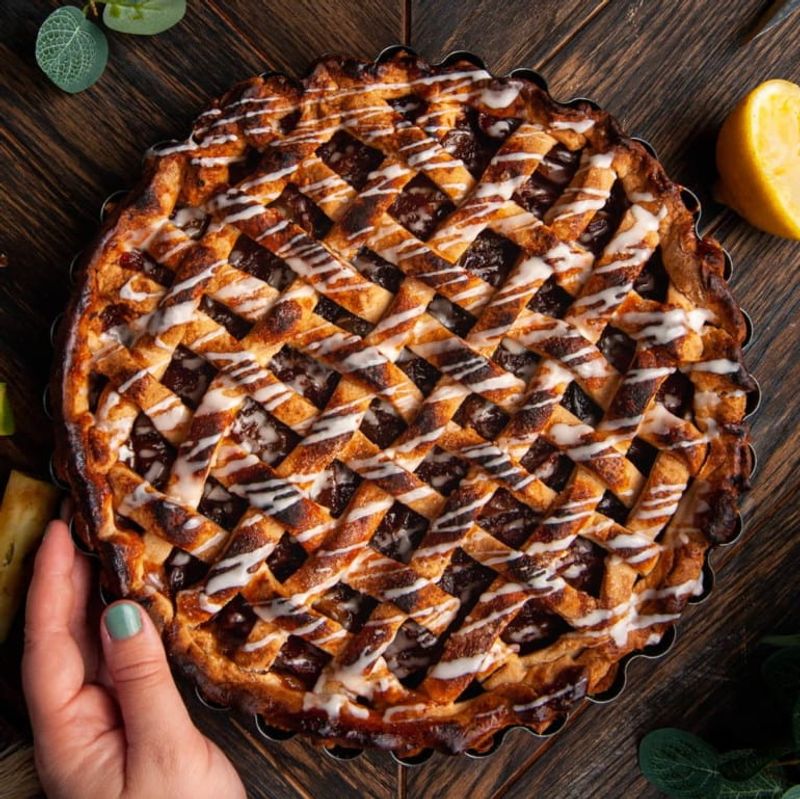 Maple Bourbon Apple Pie