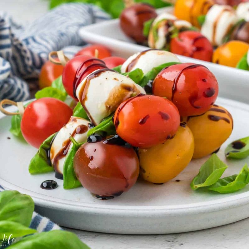 Caprese Tomato Bites