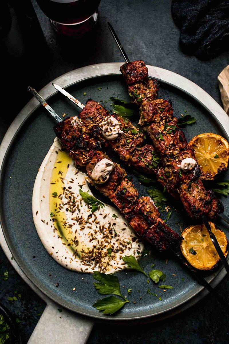 Herb-Marinated Lamb Kabobs