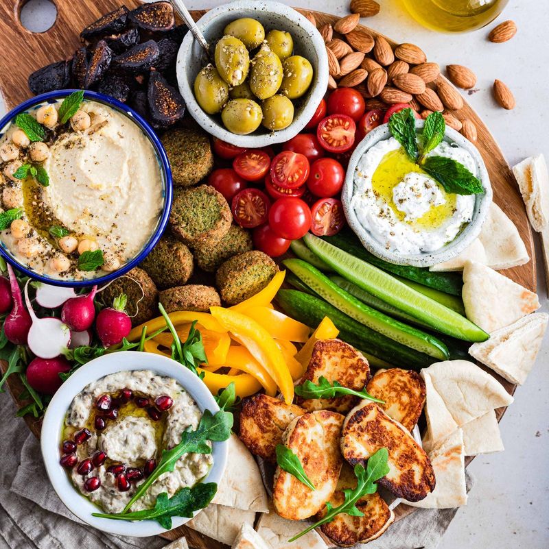 Mediterranean Veggie Platter
