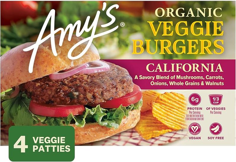 Amy's California Veggie Burger