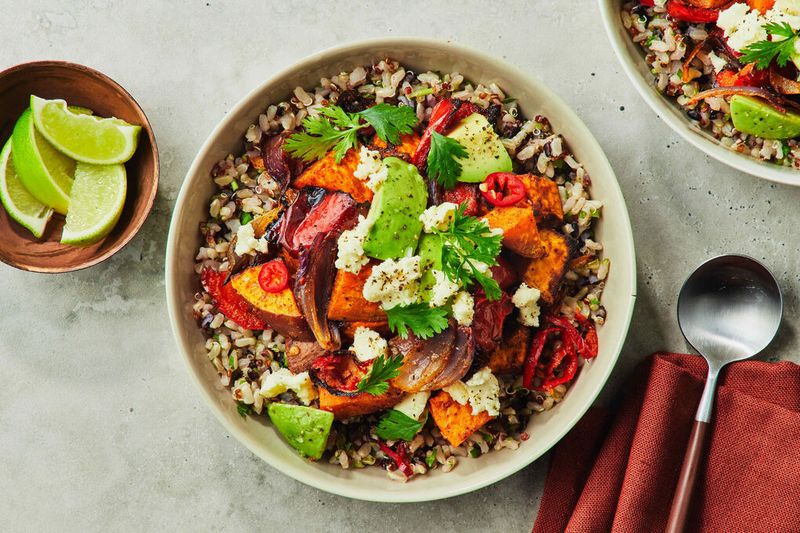 Avocado And Lime Wild Rice Salad