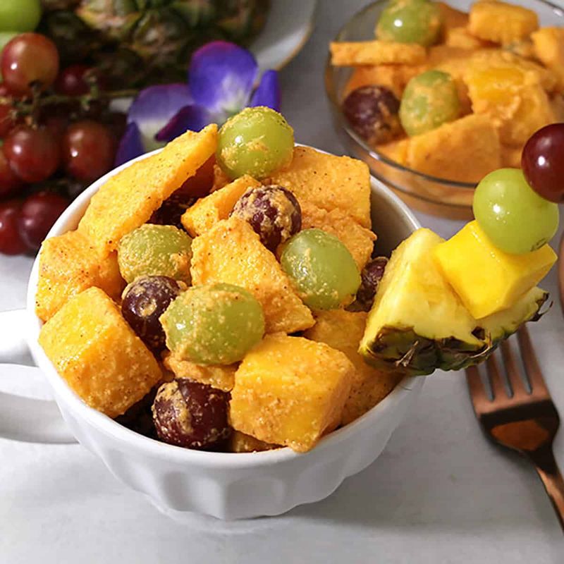 Tropical Coconut Grape Paradise
