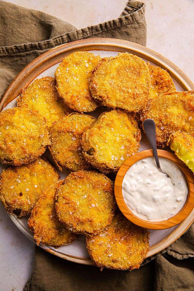 Crunchy Fried Green Tomatoes