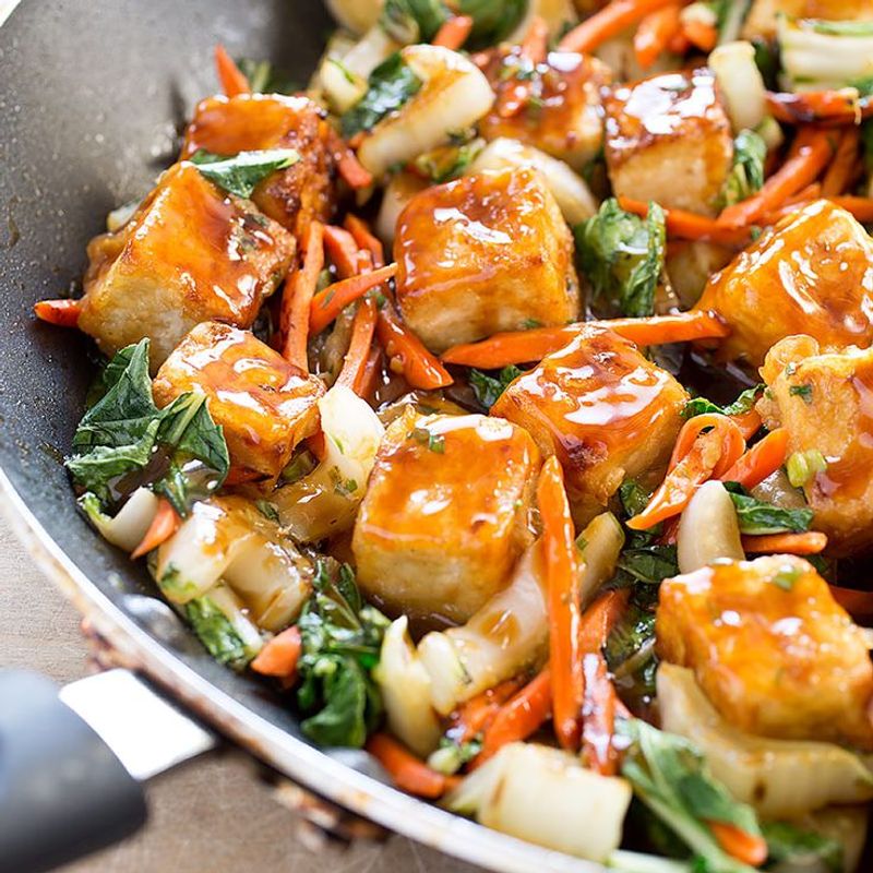 Crispy Tofu Stir-Fry