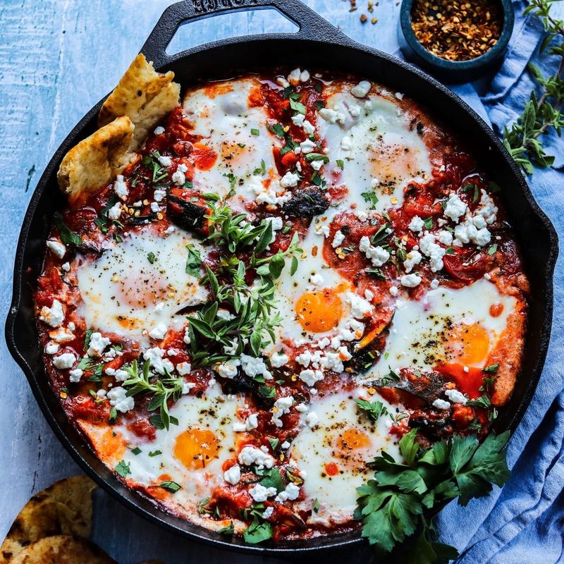 Breakfast-For-Dinner Shakshuka