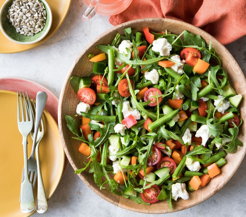 Sunflower Seed Mediterranean Salad