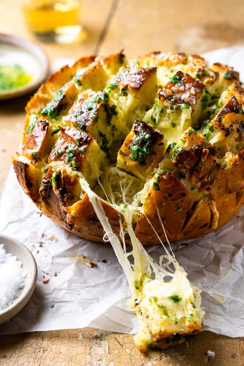 Pull-Apart Garlic Bread