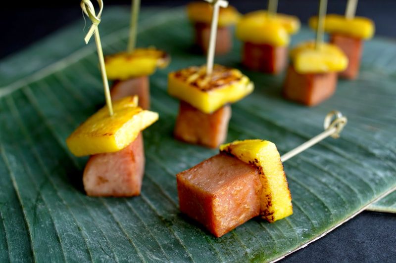Spam And Pineapple Bake