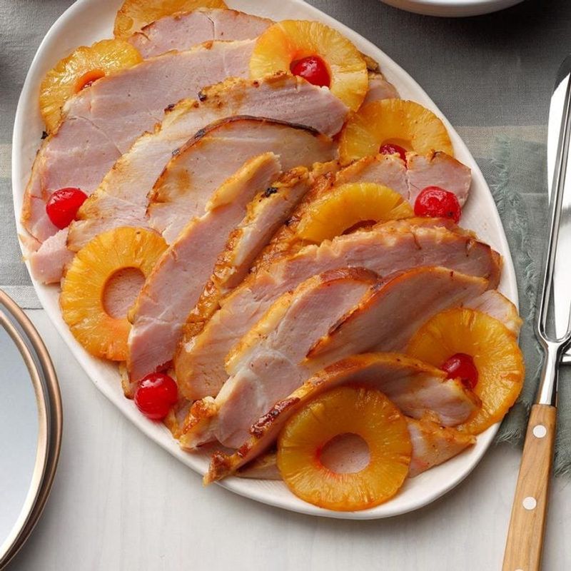 Spam And Pineapple Skillet