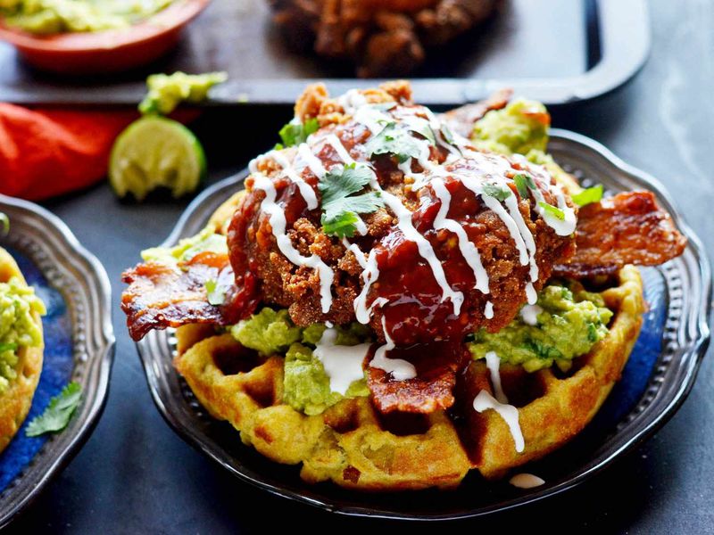 Breakfast-for-Dinner Waffles