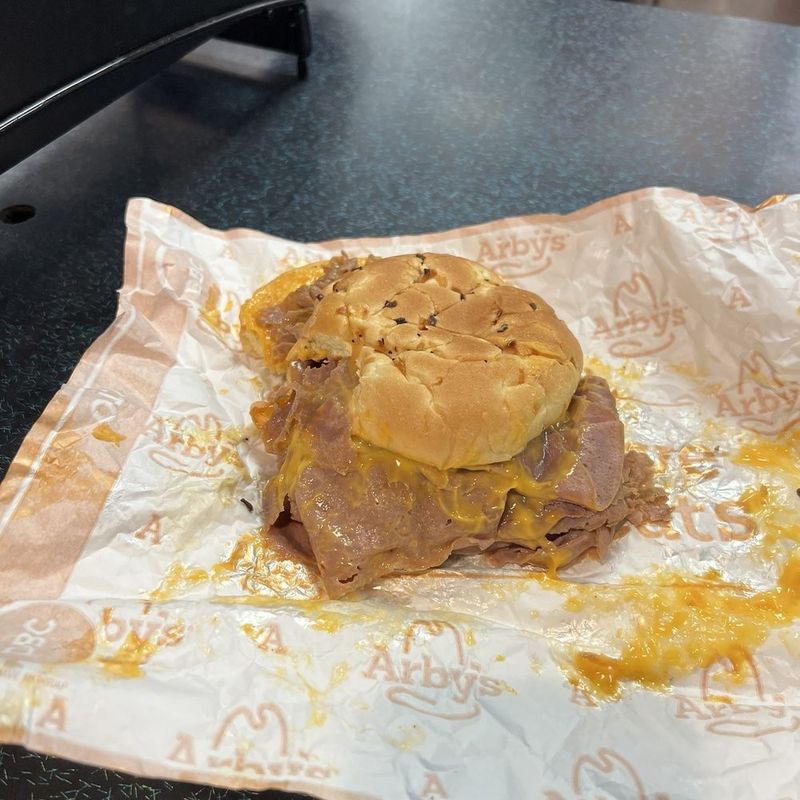 Arby's Brisket Burrito