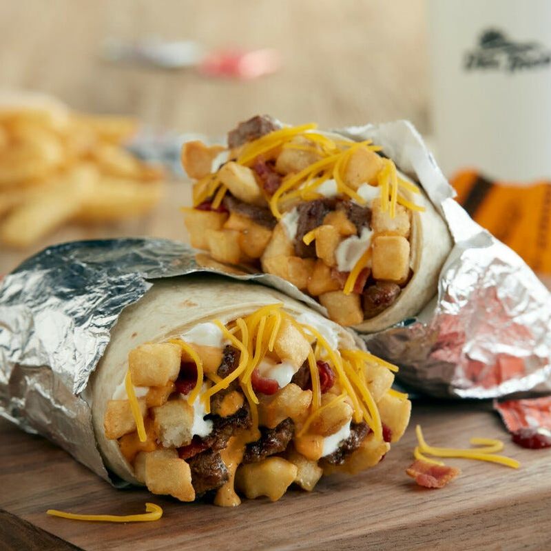 Del Taco's Epic Cali Bacon Burrito