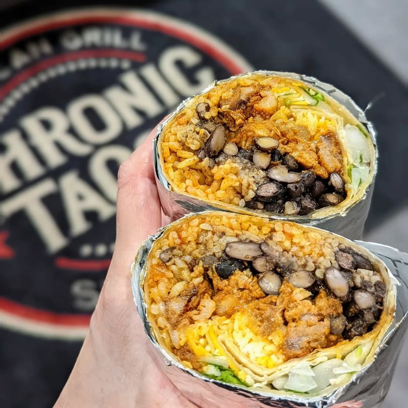 Chronic Tacos' Al Pastor Burrito