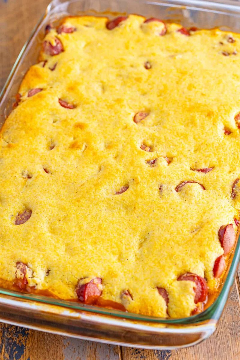Corn Dog Casserole