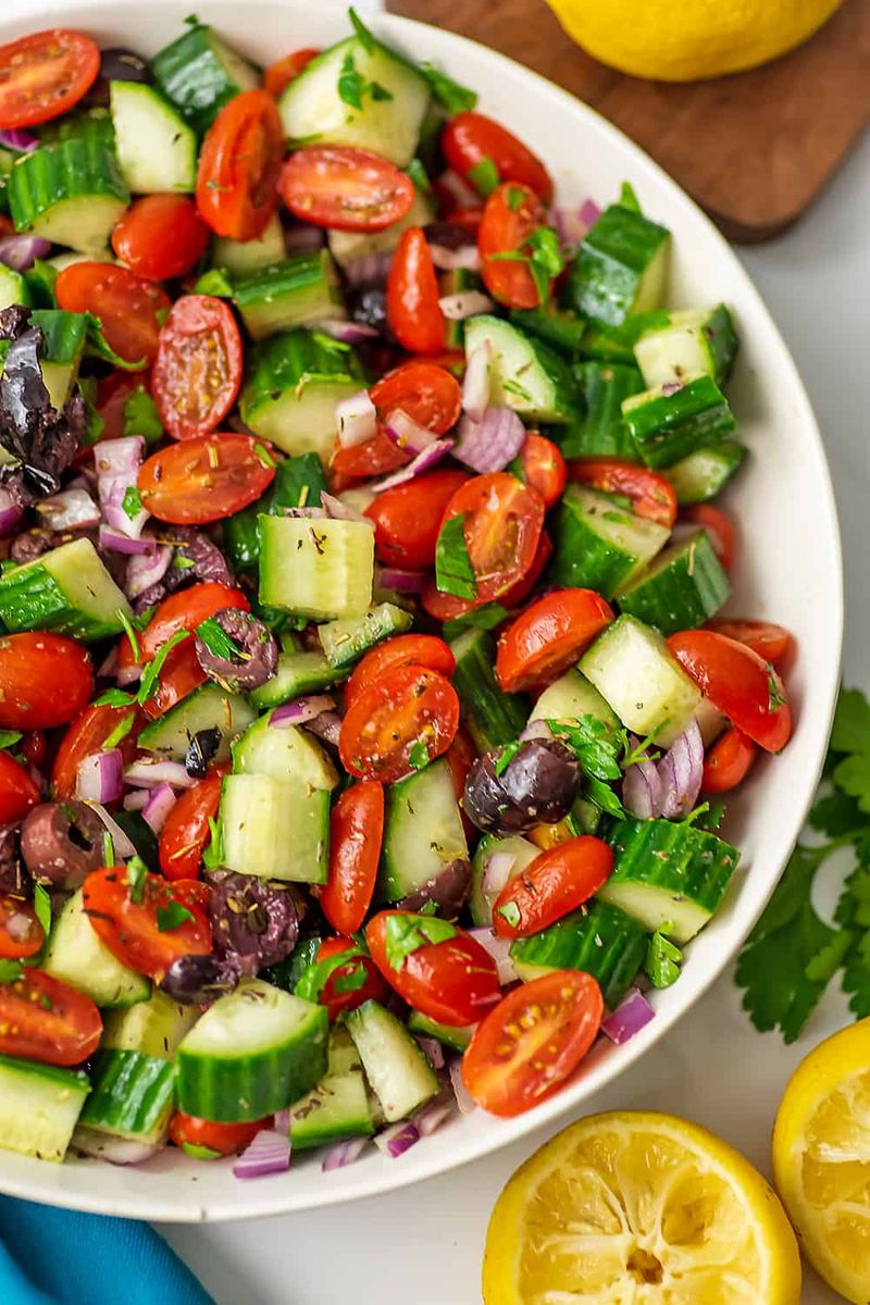 Cucumber Olive Mediterranean Medley