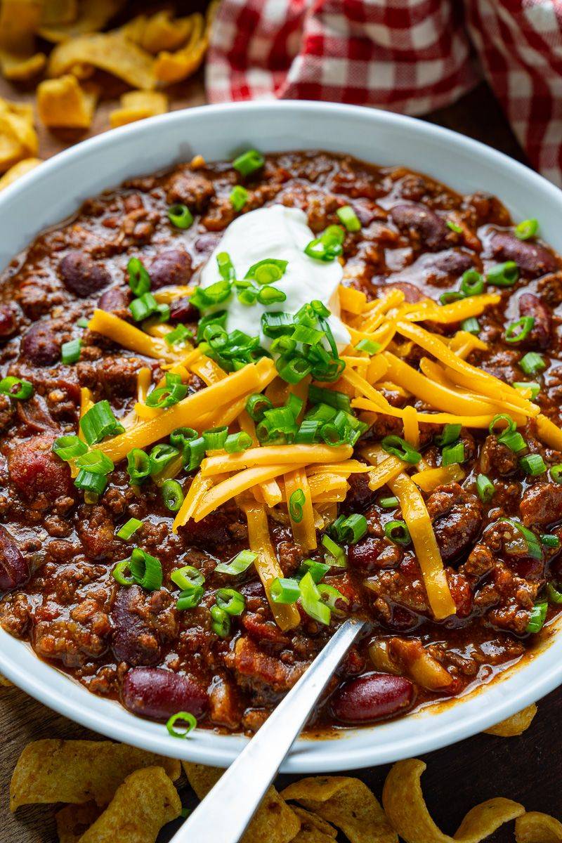 Hearty Beef And Bean Chili