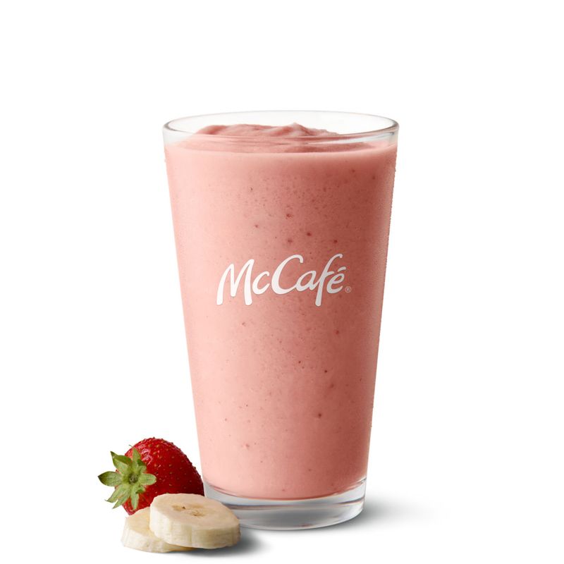 Icy Strawberry Banana Smoothie