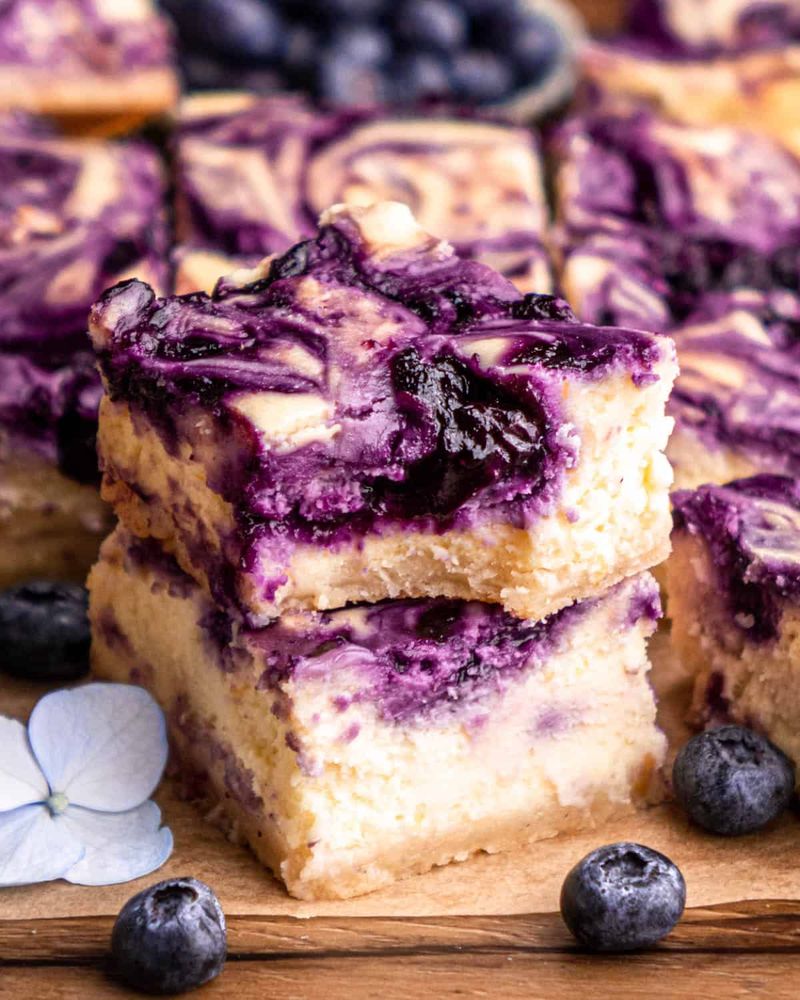 Blueberry Cheesecake Bars