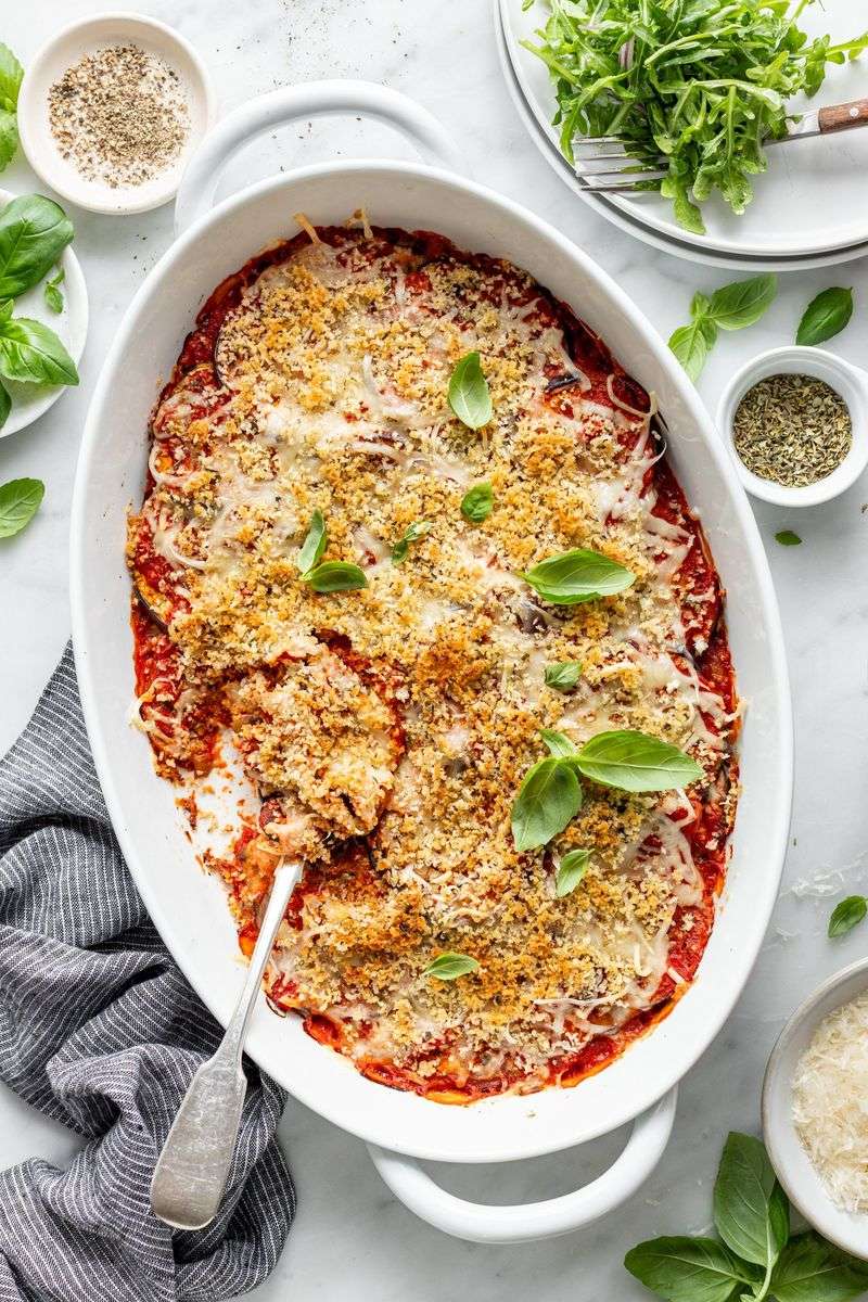 Eggplant Parmesan Casserole