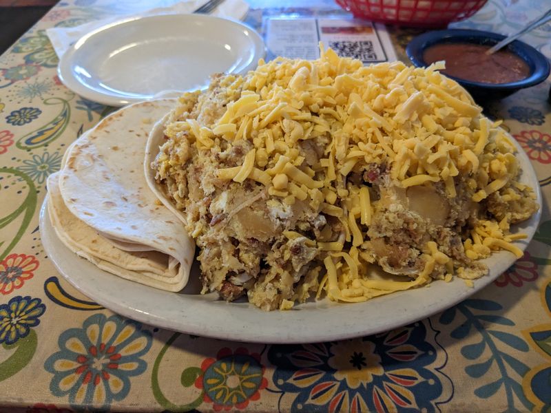 Texas's Massive Breakfast Tacos