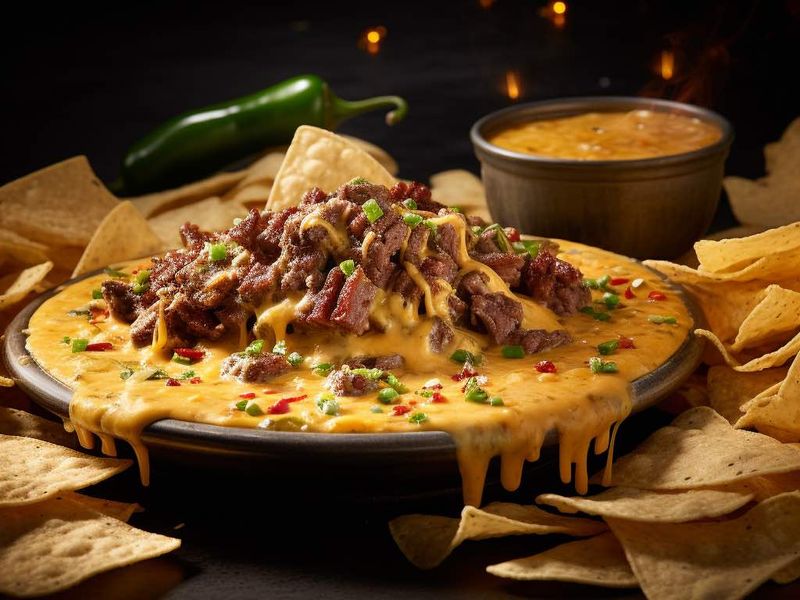 Texas's Brisket And Queso Explosion