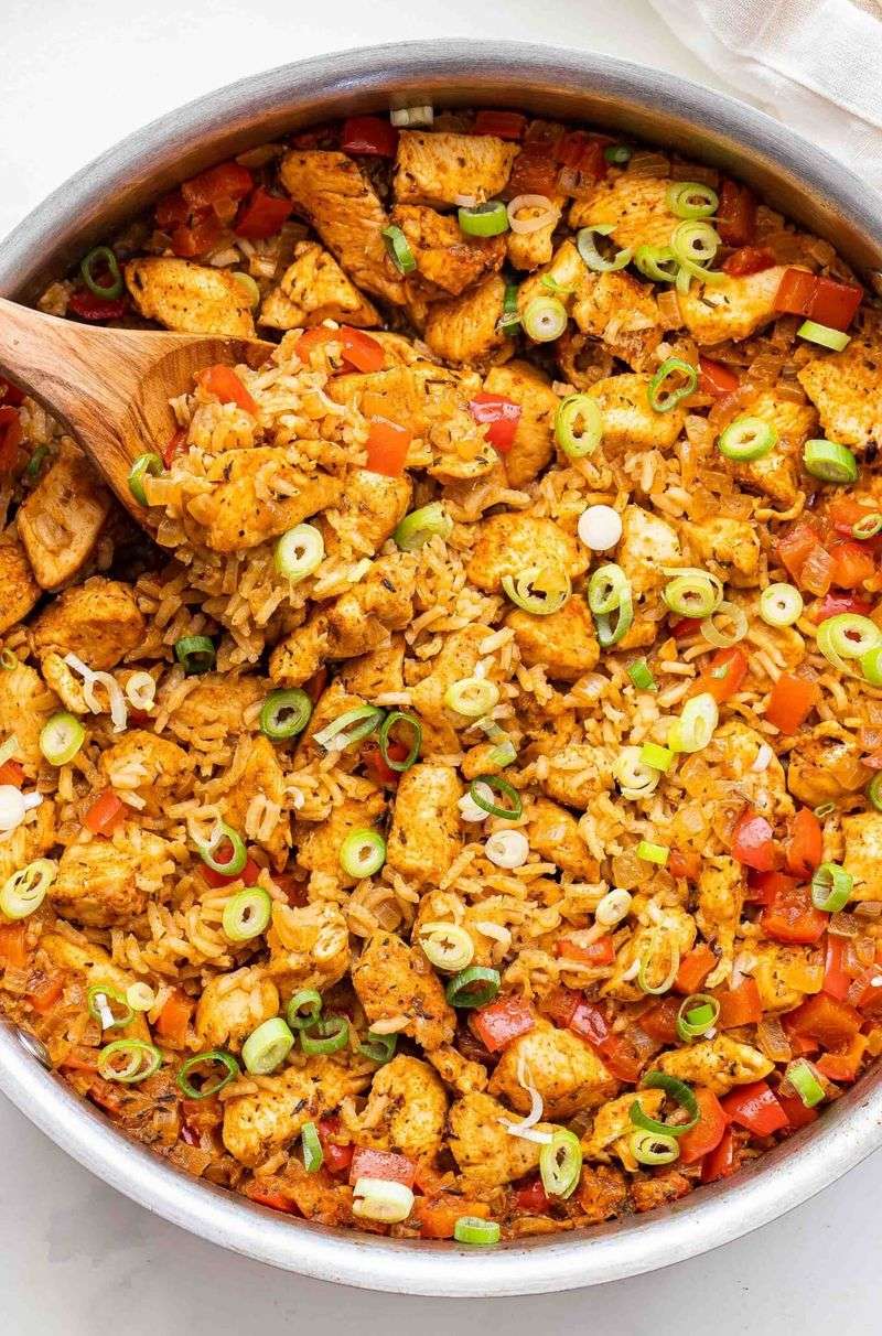 Cajun Chicken With Rice
