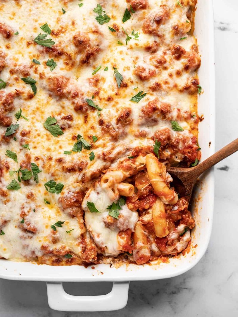 Baked Ziti With Italian Sausage