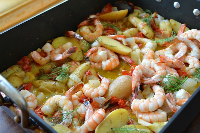 Mediterranean Prawn Stew